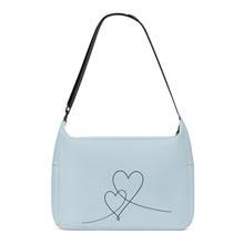 Load image into Gallery viewer, Ti Amo I love you - Exclusive Brand  - Columbia - Double Script Heart - Journey Computer Shoulder Bag
