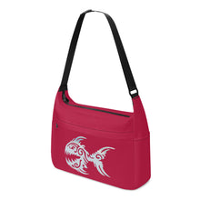 Load image into Gallery viewer, Ti Amo I love you - Exclusive Brand - Cardinal - Angry Fish -  Journey Computer Shoulder Bag
