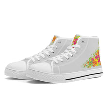 Load image into Gallery viewer, Ti Amo I love you - Exclusive Brand  - High-Top Canvas Shoes - White Soles
