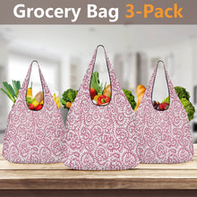 Load image into Gallery viewer, Ti Amo I love you - Exclusive Brand  - 3pc Grocery Bags
