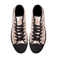 Load image into Gallery viewer, Ti Amo I love you - Exclusive Brand - High-Top Canvas Shoes - Black Soles
