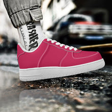 Load image into Gallery viewer, Ti Amo I love you -  Exclusive Brand - Cerise Red 2 - White Heart - Low Top Unisex Sneakers
