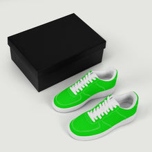 Load image into Gallery viewer, Ti Amo I love you - Exclusive Brand - Green -  Low Top Unisex Sneakers
