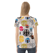 Load image into Gallery viewer, Ti Amo I love you - Exclusive Brand  - Mandalorian - Women&#39;s  T shirt - Sizes XS-2XL
