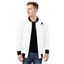 Load image into Gallery viewer, Ti Amo I love you - Exclusive Brand - White - Spider - Men&#39;s Bomber Jacket
