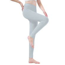 Load image into Gallery viewer, Ti Amo I love you - Exclusive Brand   - Geyser - White Daisy -  Yoga Leggings
