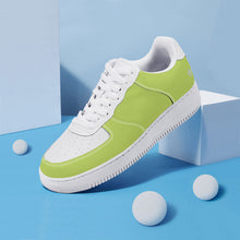 Load image into Gallery viewer, Ti Amo I love you - Exclusive Brand - Yellow Green - Low Top Unisex Sneakers
