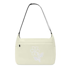 Load image into Gallery viewer, Ti Amo I love you - Exclusive Brand - Beige - White Daisy - Journey Computer Shoulder Bag
