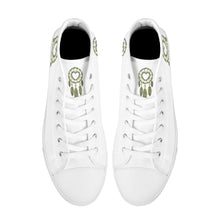 Load image into Gallery viewer, Ti Amo I love you - Exclusive Brand  - High-Top Canvas Shoes - White Soles
