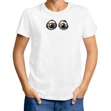 Load image into Gallery viewer, Ti Amo I love you - Exclusive Brand - White - Monster Eyes -  Men&#39;s T-Shirt - Sizes XS-5XL
