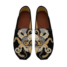 Load image into Gallery viewer, Ti Amo I love you  - Exclusive Brand  - Black Octopus - Casual Flat Driving Shoe
