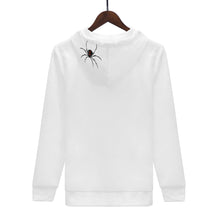 Load image into Gallery viewer, Ti Amo I love you - Exclusive Brand  - White - Spider  -Men&#39;s  Zip Hoodie
