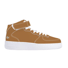 Load image into Gallery viewer, Ti Amo I love you - Exclusive Brand - Aged Copper Brown -  High Top Unisex Sneakers
