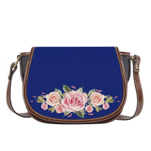 Load image into Gallery viewer, Ti Amo I love you - Exclusive Brand - Lucky Point - Roses - Saddle Bag
