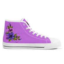 Load image into Gallery viewer, Ti Amo I love you - Exclusive Brand - High-Top Canvas Shoes - White Soles
