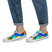 Load image into Gallery viewer, Ti Amo I love you - Exclusive Brand  - Low-Top Canvas Shoes- White Soles
