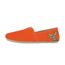 Load image into Gallery viewer, Ti Amo I love you  - Exclusive Brand - Bright Orange Moose -  Casual Flat Driving Shoe
