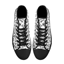 Load image into Gallery viewer, Ti Amo I love you - Exclusive Brand - High-Top Canvas Shoes - White Soles
