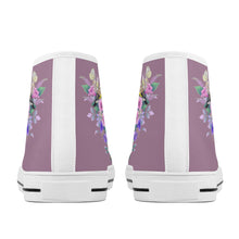 Load image into Gallery viewer, Ti Amo I love you  - Exclusive Brand  -High-Top Canvas Shoes - White Soles
