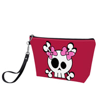 Load image into Gallery viewer, Ti Amo I love you - Exclusive Brand - Cardinal - Skeleton - Sling Cosmetic Bag
