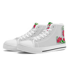 Load image into Gallery viewer, Ti Amo I love you - Exclusive Brand - High-Top Canvas Shoes - White Soles
