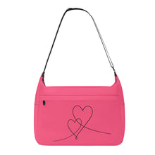 Load image into Gallery viewer, Ti Amo I love you - Exclusive Brand  - Wild Watermelon - Double Script Heart - Journey Computer Shoulder Bag
