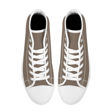 Load image into Gallery viewer, Ti Amo I love you  - Exclusive Brand  - Unisex High-Top Canvas Shoes - White
