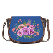 Load image into Gallery viewer, Ti Amo I love you - Exclusive Brand - San Marino - Floral Bouquet - Saddle Bag
