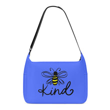 Load image into Gallery viewer, Ti Amo I love you - Exclusive Brand - Neon Blue - Bee Kind - Journey Computer Shoulder Bag
