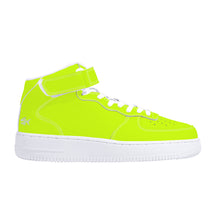 Load image into Gallery viewer, Ti Amo I love you - Exclusive Brand - Artic Lime - High Top Unisex Sneakers
