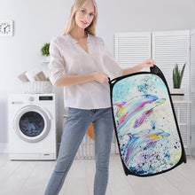 Load image into Gallery viewer, Ti Amo I love you - Exclusive Brand  - Laundry Hamper Black
