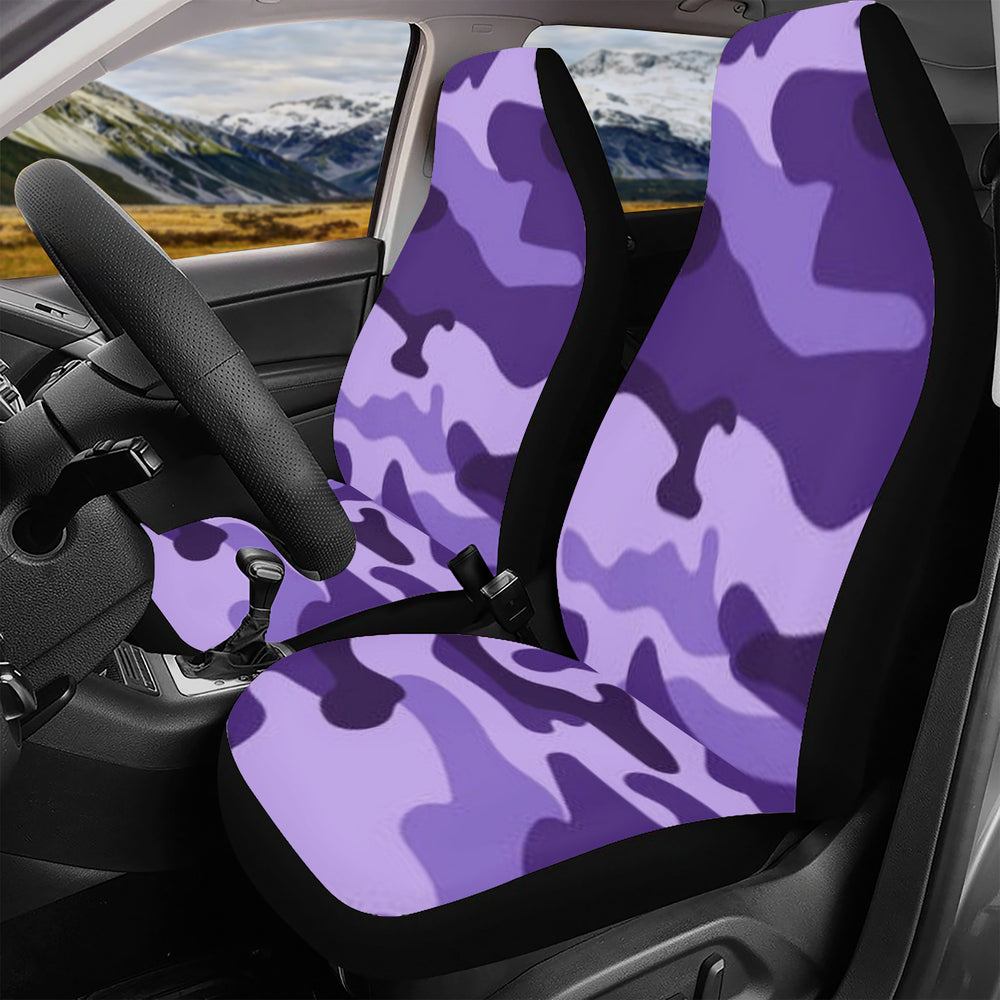 Ti Amo I love you - Exclusive Brand - Minsk, Grape 2, Mauve 2, Fushia Blue & Jacarta Camouflage - Car Seat Cover Set