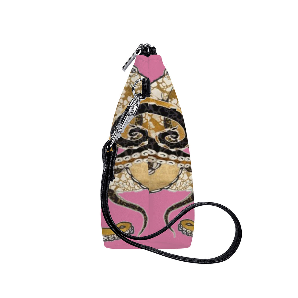 Ti Amo I love you - Exclusive Brand  - Charm - Octopi - Sling Cosmetic Bag