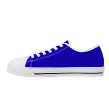 Load image into Gallery viewer, Ti Amo I love you - Exclusive Brand -  Low-Top Canvas Shoes With Customized Tongue - White
