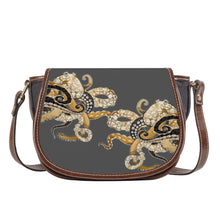 Load image into Gallery viewer, Ti Amo I love you - Exclusive Brand  - Davy&#39;s Grey - Octopi - Saddle Bag
