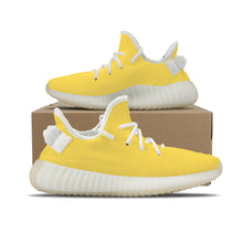 Load image into Gallery viewer, Ti Amo I love you - Exclusive Brand  - Mustard Yellow - Love Sign - Breathable Mesh Knit Sneaker - White Soles
