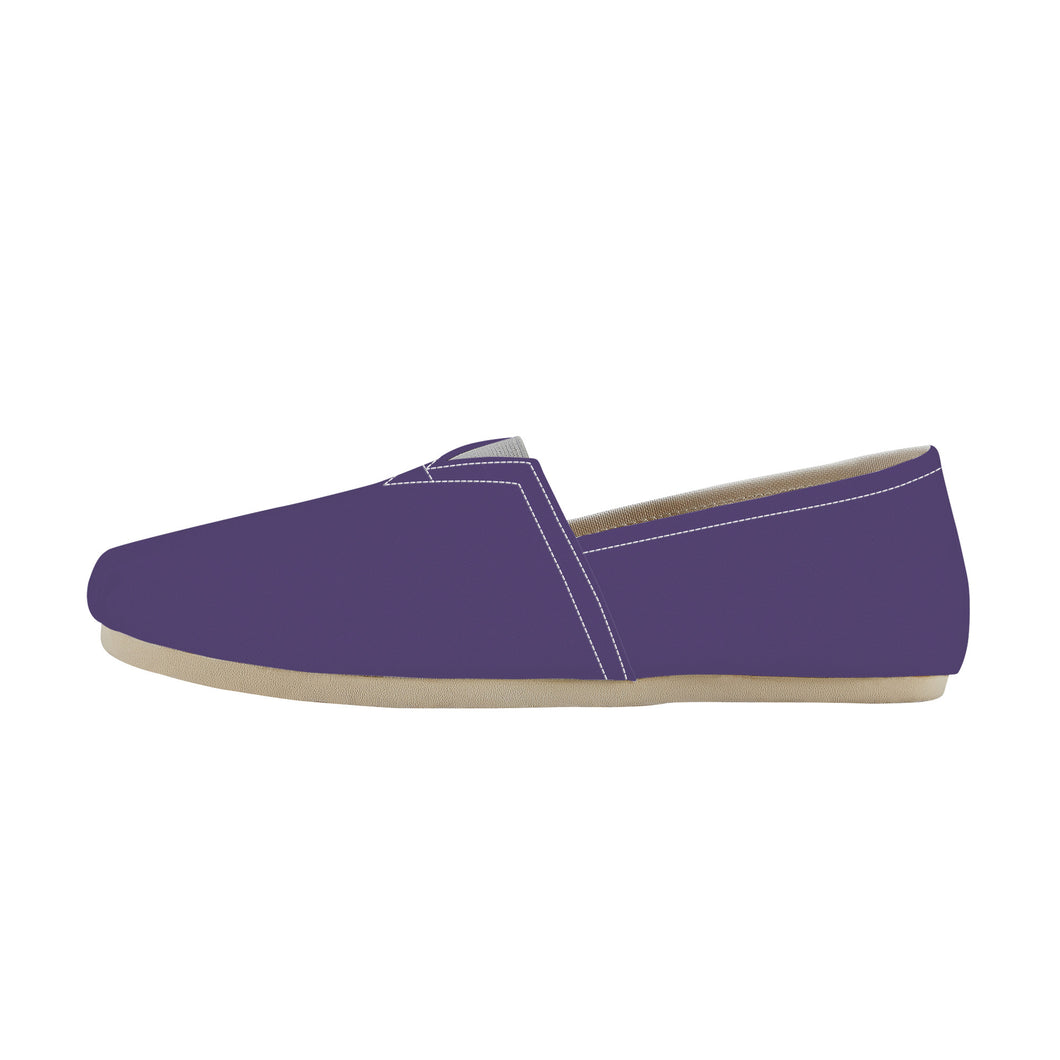 Ti Amo I love you  - Exclusive Brand  - Eggplant - Casual Flat Driving Shoe