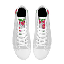 Load image into Gallery viewer, Ti Amo I love you - Exclusive Brand - High-Top Canvas Shoes - White Soles
