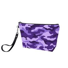 Load image into Gallery viewer, Ti Amo I love you - Exclusive Brand - Minsk, Grape 2, Mauve 2, Fushia Blue &amp; Jacarta Camouflage - Sling Cosmetic Bag
