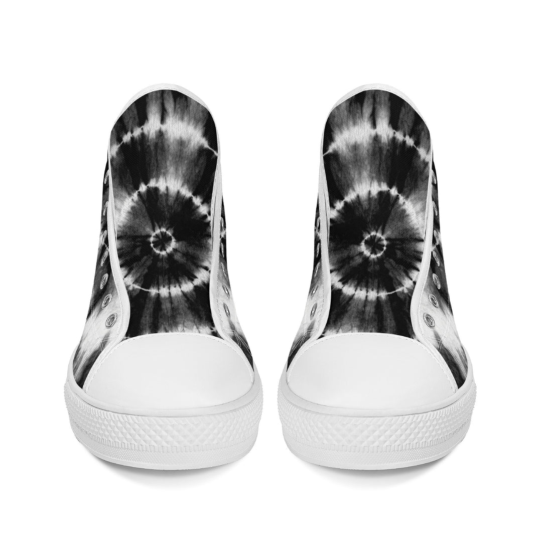 Ti Amo I love you - Exclusive Brand  - High-Top Canvas Shoes - White Soles