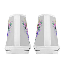 Load image into Gallery viewer, Ti Amo I love you  - Exclusive Brand - High-Top Canvas Shoes - White Soles
