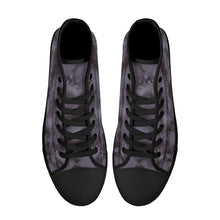 Load image into Gallery viewer, Ti Amo I love you - Exclusive Brand - High-Top Canvas Shoes - Black Soles
