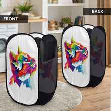 Load image into Gallery viewer, Ti Amo I love you - Exclusive Brand - Laundry Hamper Black
