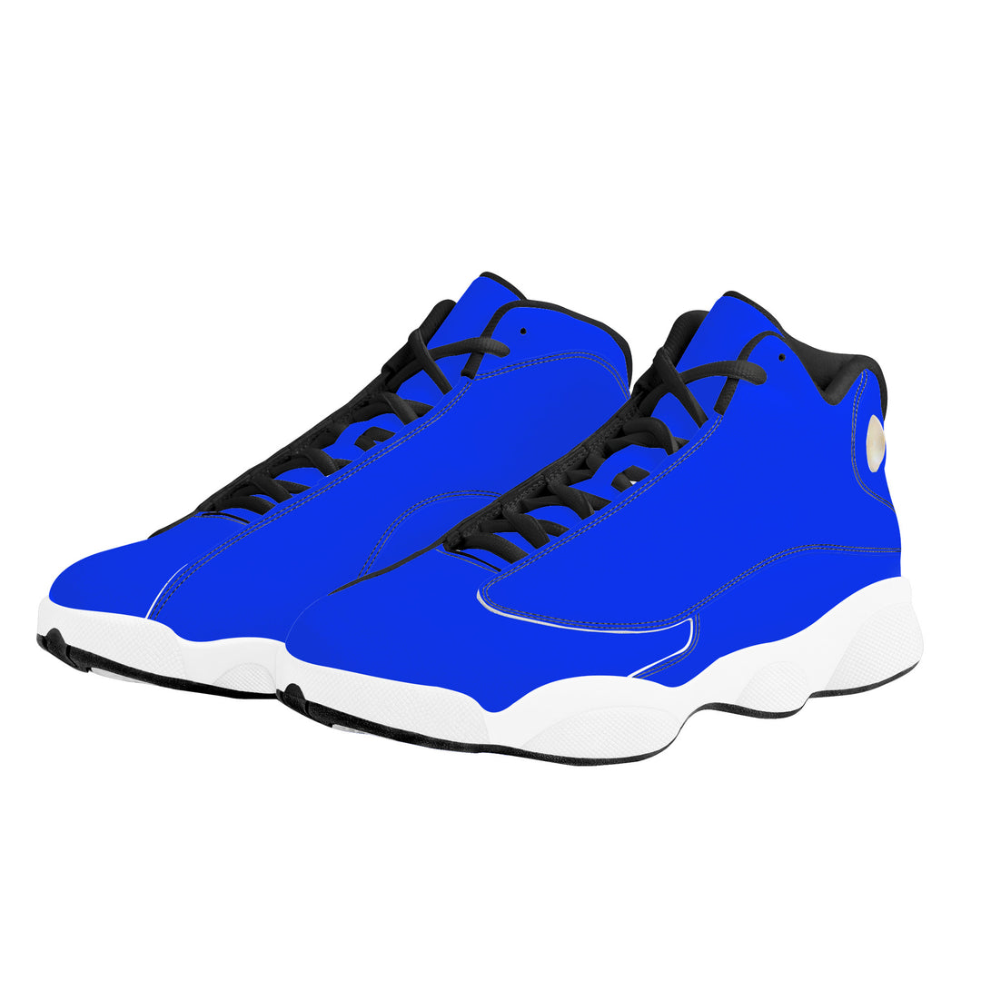 Ti Amo I love you  - Exclusive Brand  - Blue Blue Eyes - Mens / Womens - Basketball Shoes - Black Laces