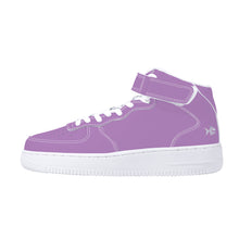 Load image into Gallery viewer, Ti Amo I love you - Exclusive Brand - African Violet - Womens High Top Sneakers
