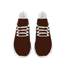 Load image into Gallery viewer, Ti Amo I love you - Exclusive Brand  - Bronze Brown - Mens / Womens - Flex Control Sneakers- White Soles
