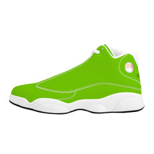 Load image into Gallery viewer, Ti Amo I love you - Exclusive Brand  - Apple Orchid Green -Mens / Womens - Unisex  Basketball Shoes - White Laces
