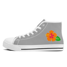 Load image into Gallery viewer, Ti Amo I love you  - Exclusive Brand  - Womens High-Top Canvas Shoes - White Soles
