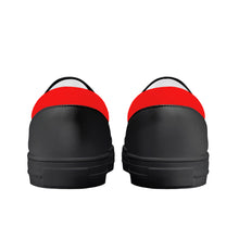 Load image into Gallery viewer, Ti Amo I love you - Exclusive Brand - Red - Double Black Heart -  Kids Slip-on shoes - Black Soles
