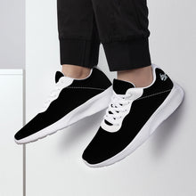 Load image into Gallery viewer, Ti Amo I love you  - Exclusive Brand  - Black  - Mens / Womens - Air Mesh Running Shoes - White Soles
